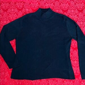 Talbots Women’s Silk Mock-neck top from 90s XL